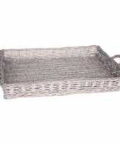 Rieten mand grey wash 59 cm